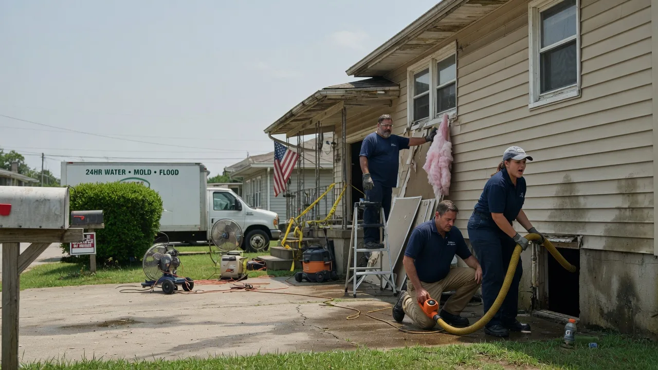 Water Damage Repair in Hortonville, WI near me